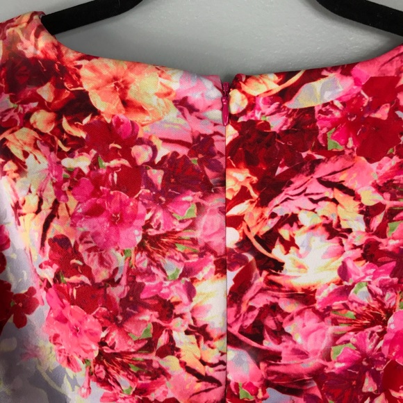 Cece Cynthia Steffe Sebella Floral Scuba Dress - Picture 7 of 8